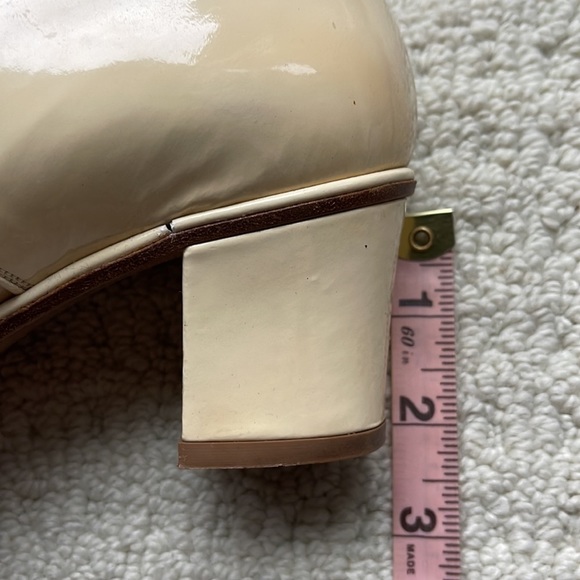 Gucci 2-Tone Patent Leather Heeled Oxfords Shoes Size 6 EUC - Picture 13 of 14